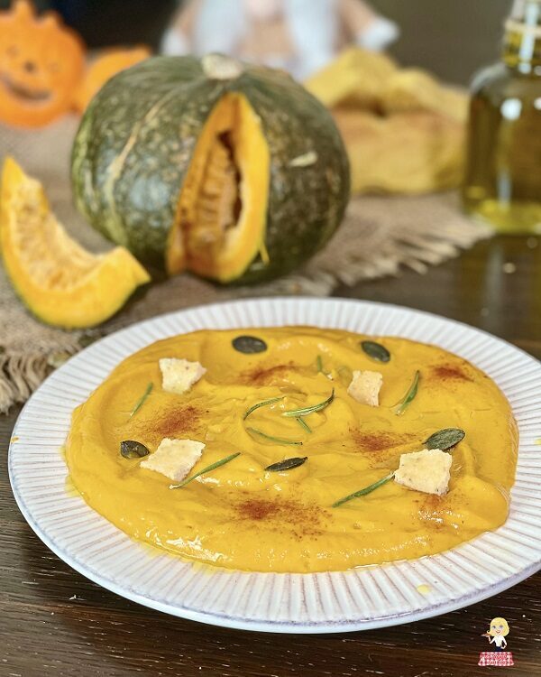 Crema di zucca senza patate