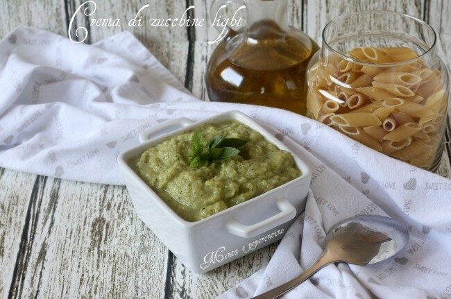 Crema di zucchine light
