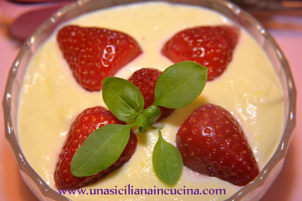 Crema mascarpone e fragole