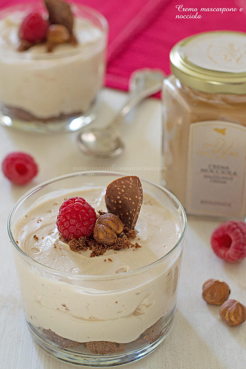 Crema mascarpone e nocciola