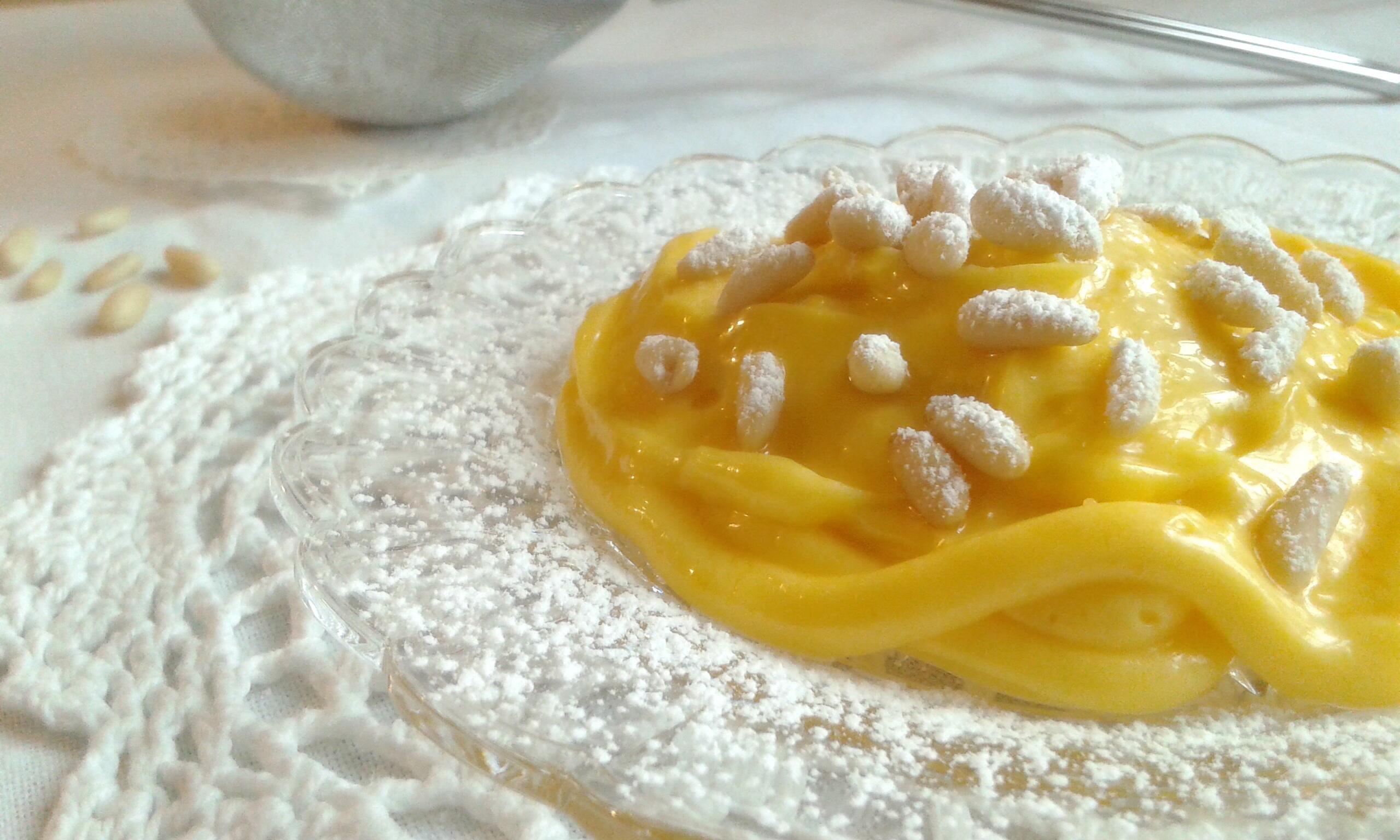 Crema montata con burro