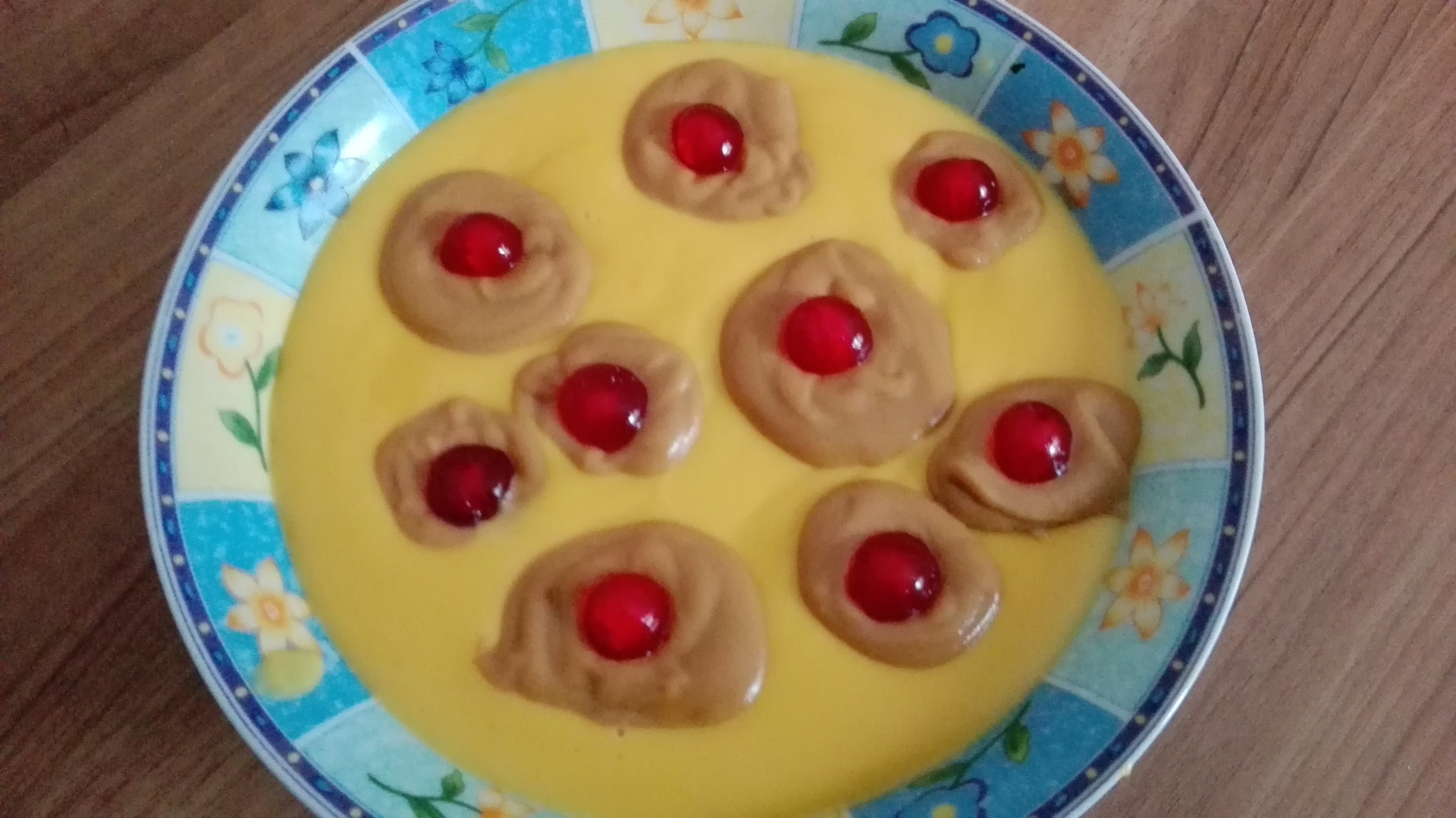 Crema pasticcera a pois
