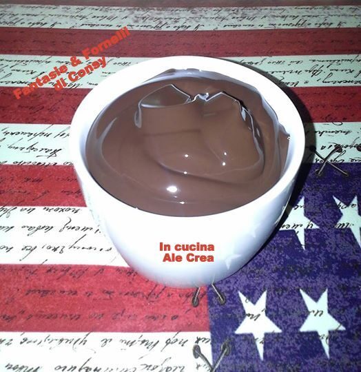 Crema pasticcera al cioccolato fondente