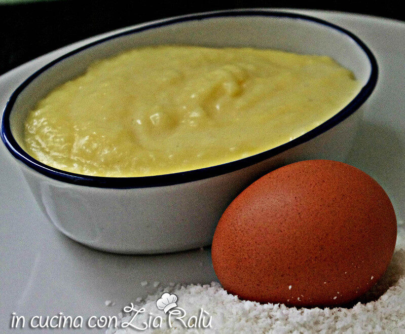 Crema pasticcera al cocco