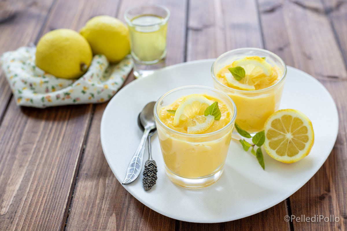 Crema pasticcera al limoncello