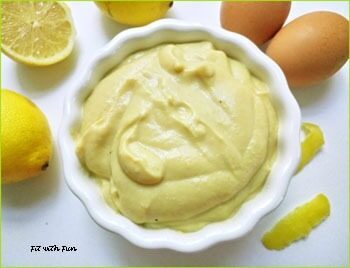 Crema pasticcera al limone light e senza glutine