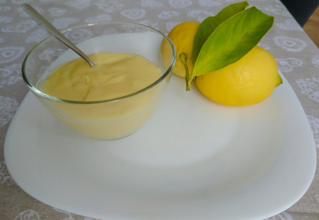 Crema pasticcera al limone