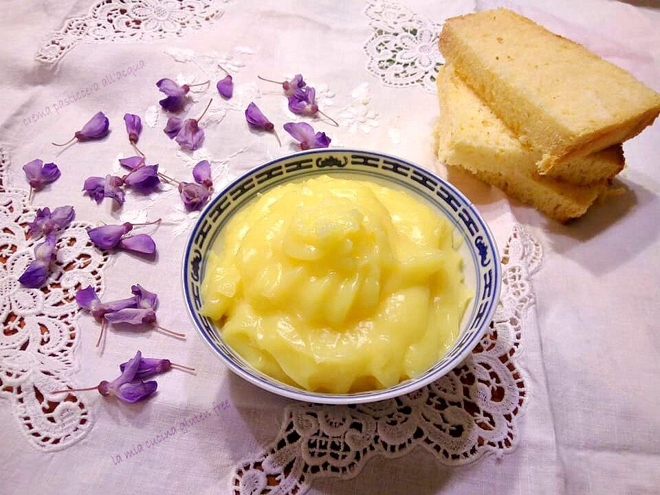 Crema pasticcera all’acqua
