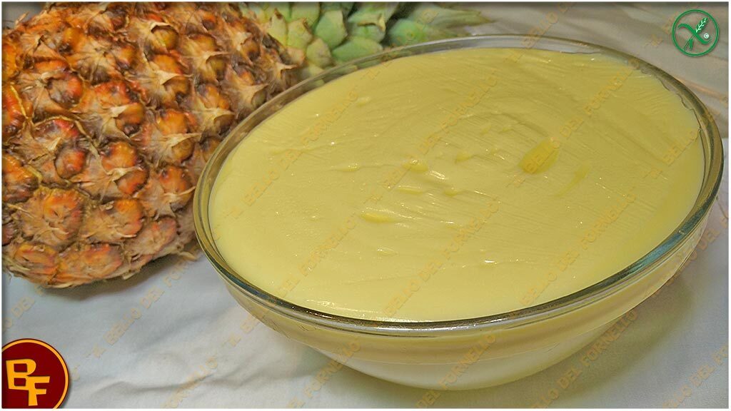 Crema pasticcera all’ananas