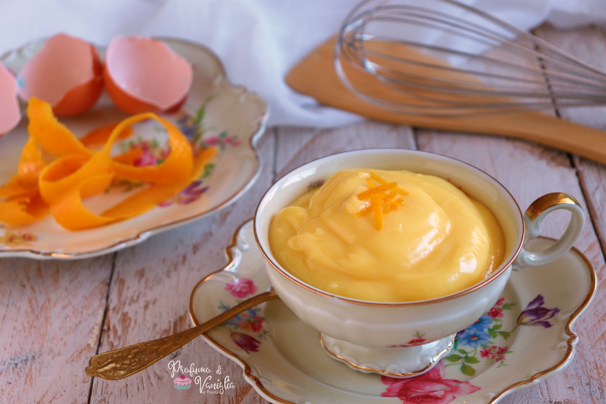 Crema pasticcera all’arancia