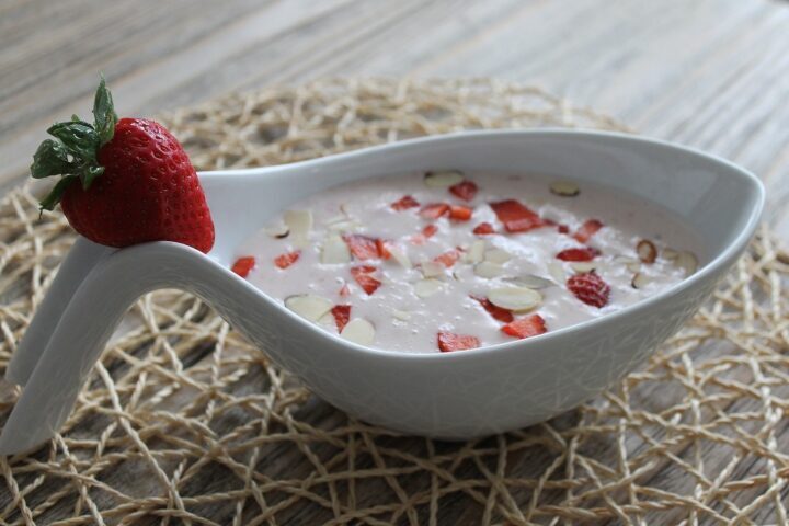 Crema pasticcera alle fragole