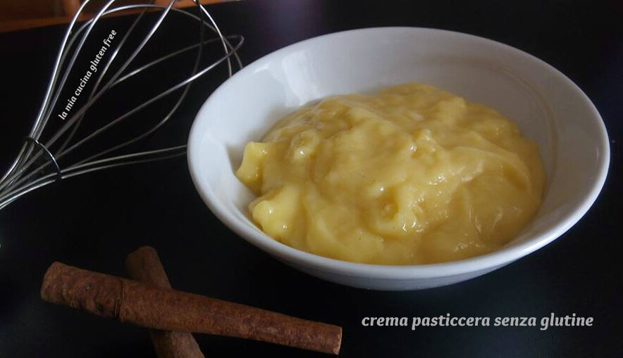 Crema pasticcera senza glutine