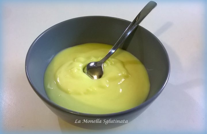 Crema pasticcera senza glutine