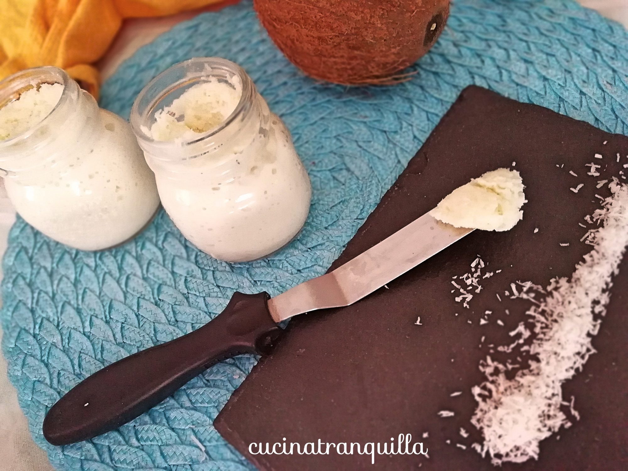 Crema spalmabile al cocco (ricetta veloce)