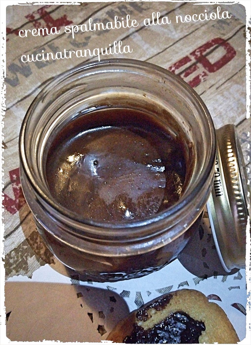 Crema spalmabile alla nocciola