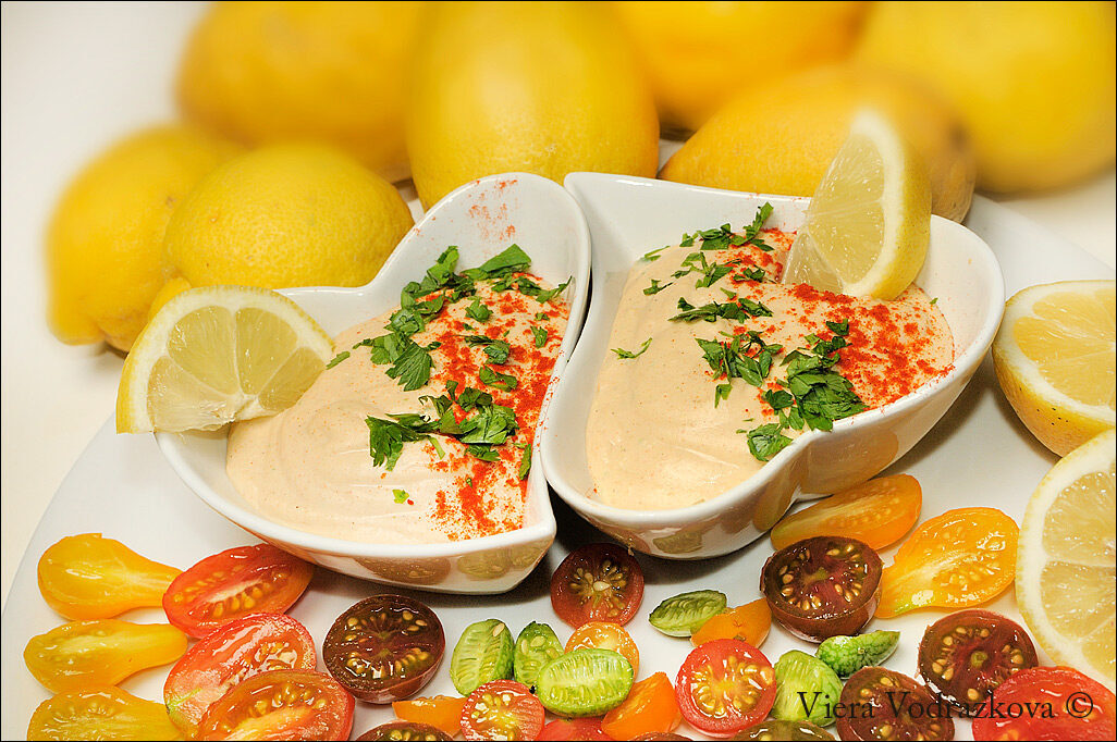 Crema vellutata di cannellini e limoni di sorrento