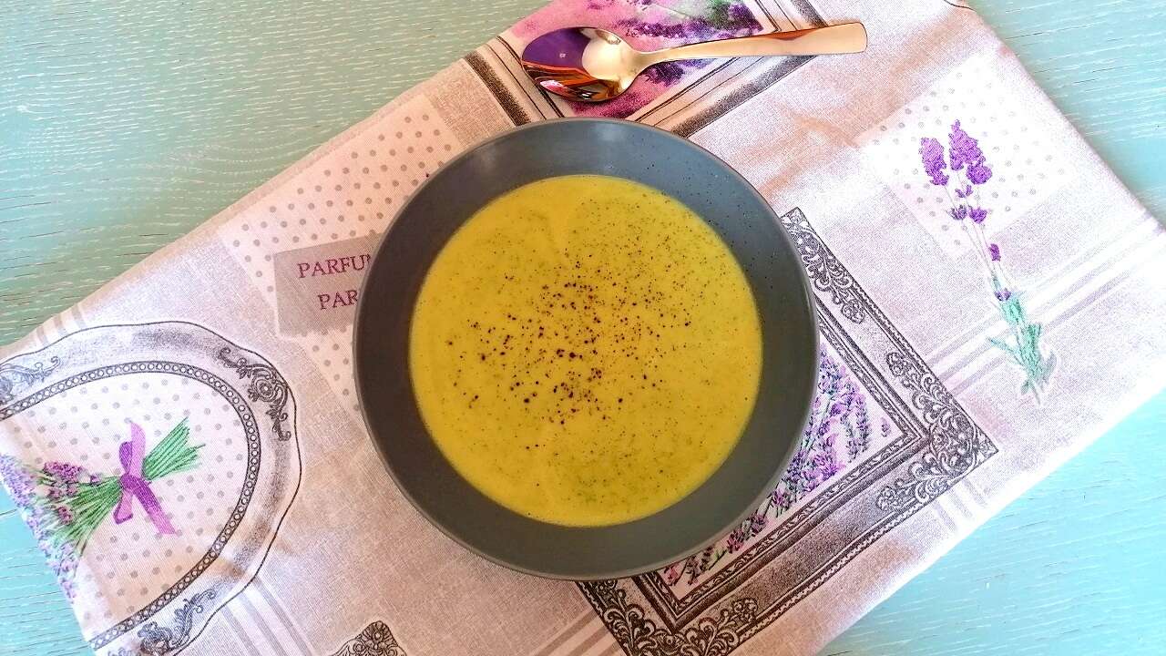 Crema vellutata di zucchine e philadelphia bimby