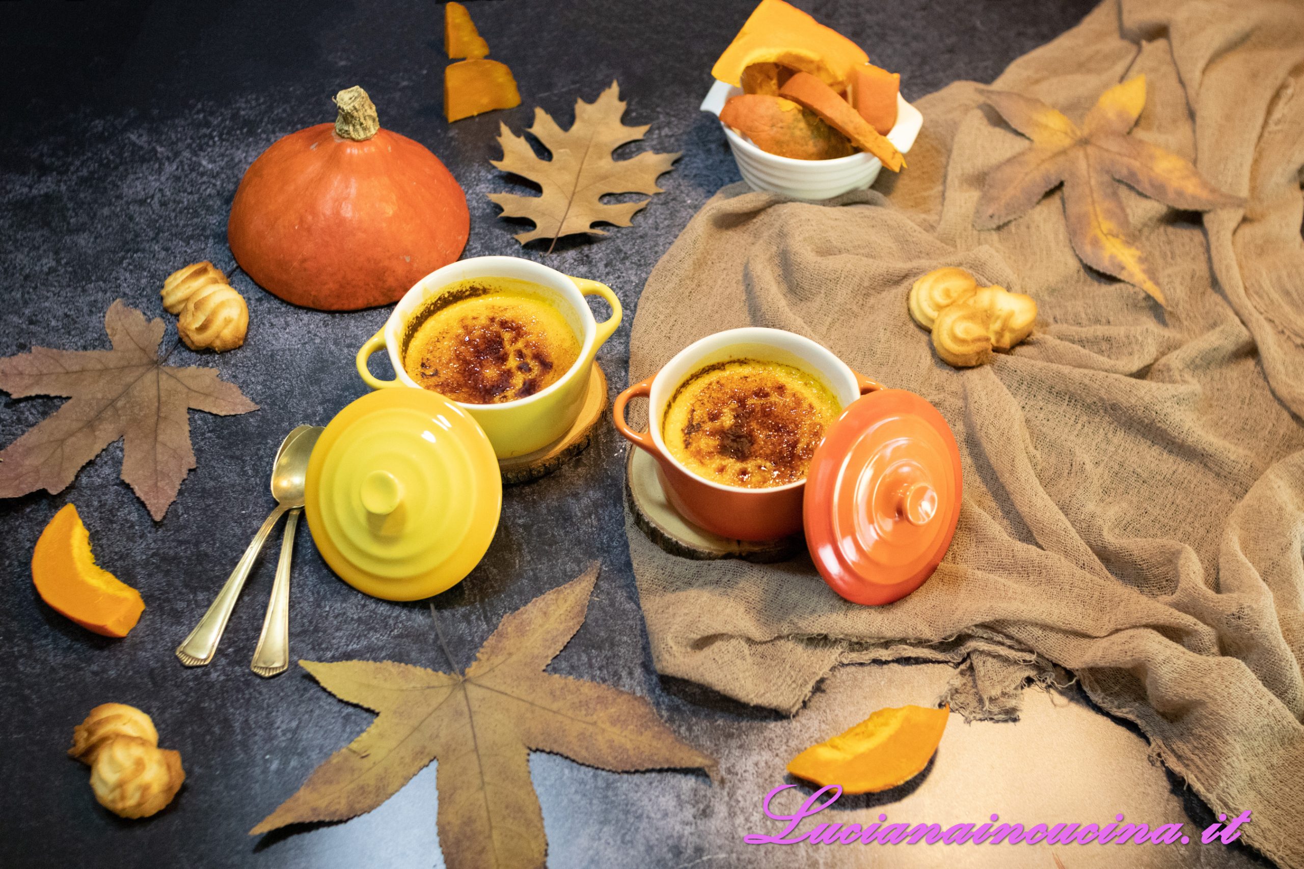 Creme brulée di zucca