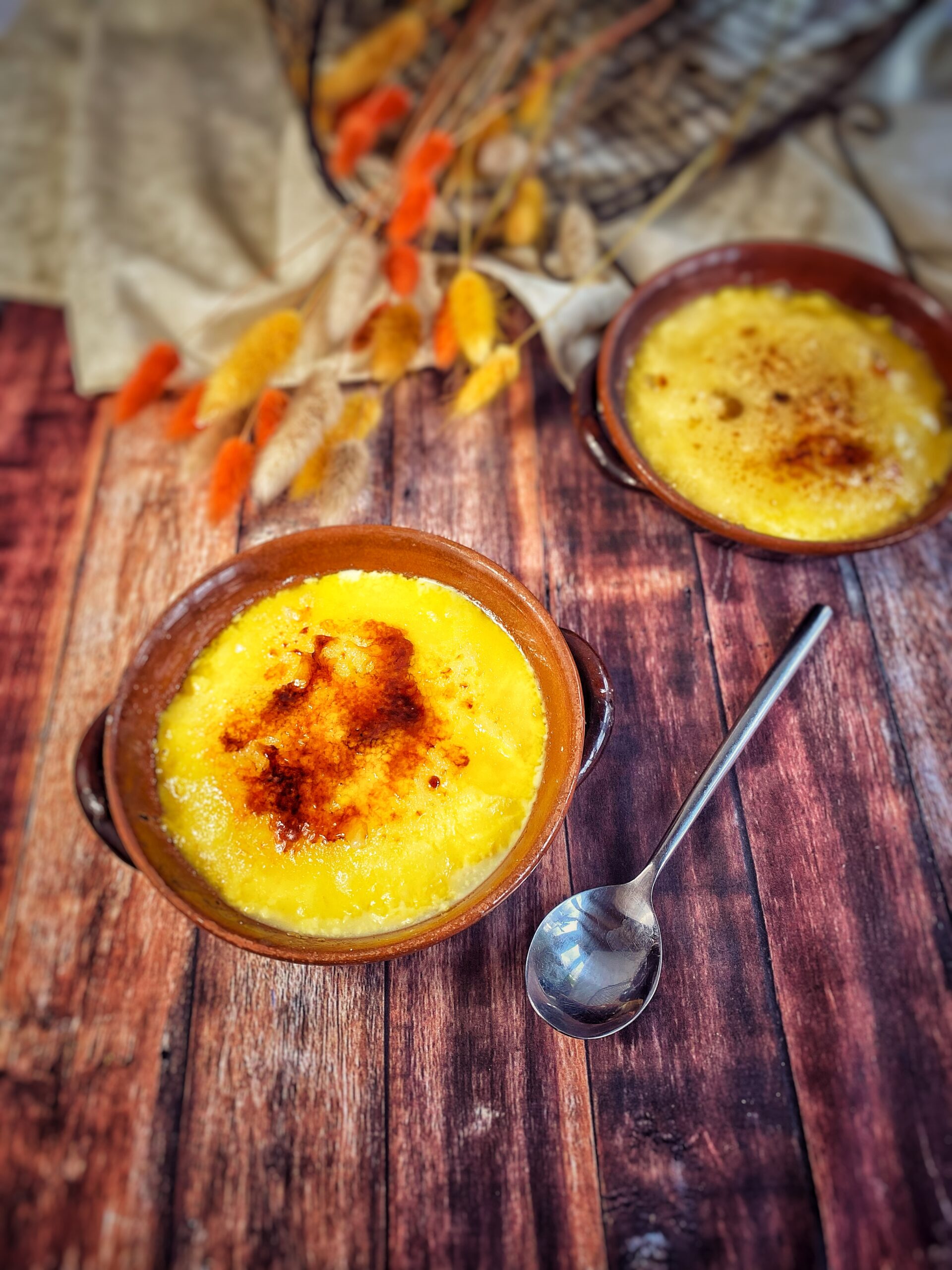 Crème brûlée sous vide (francia)