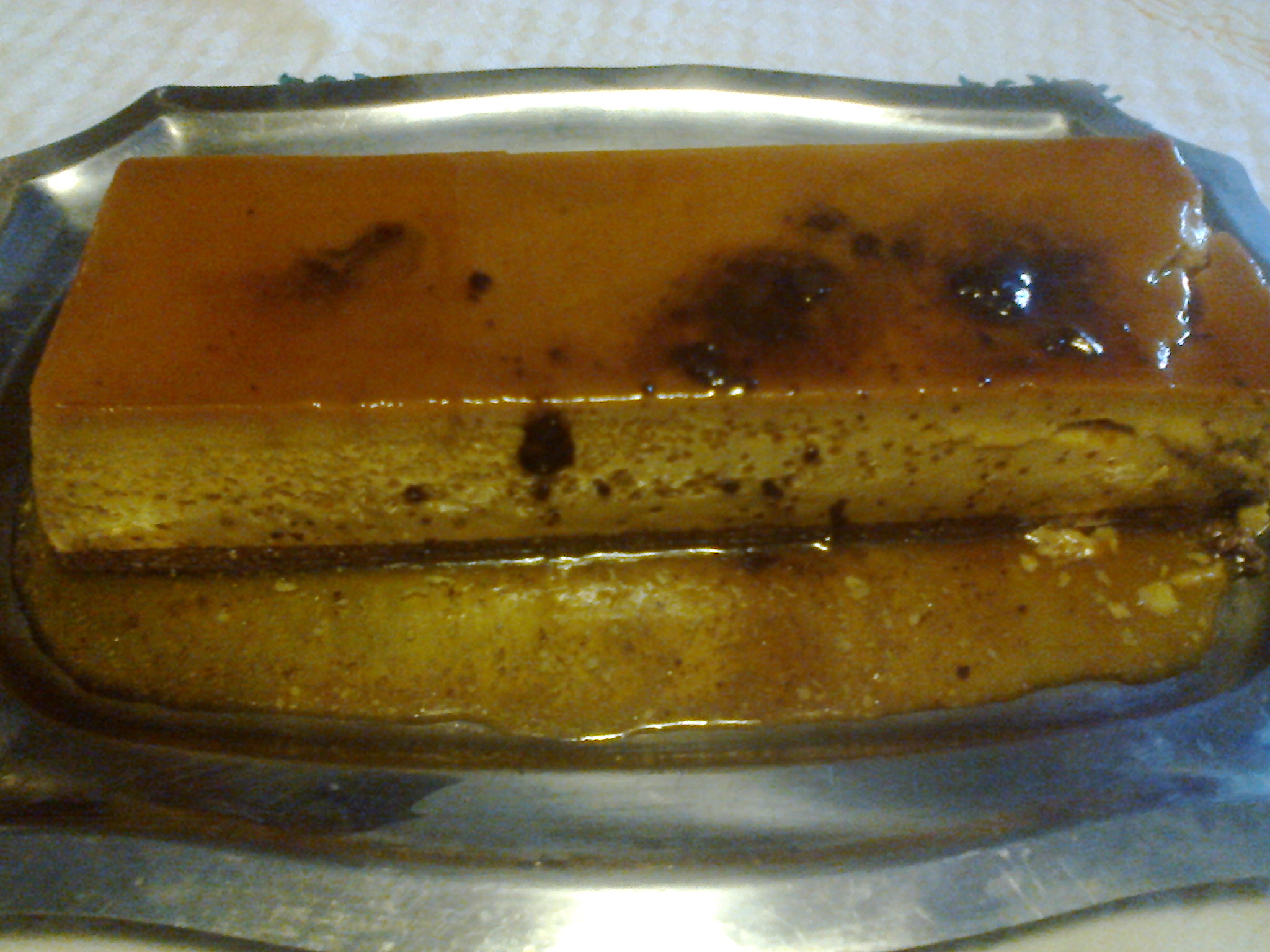 Creme caramel al cioccolato