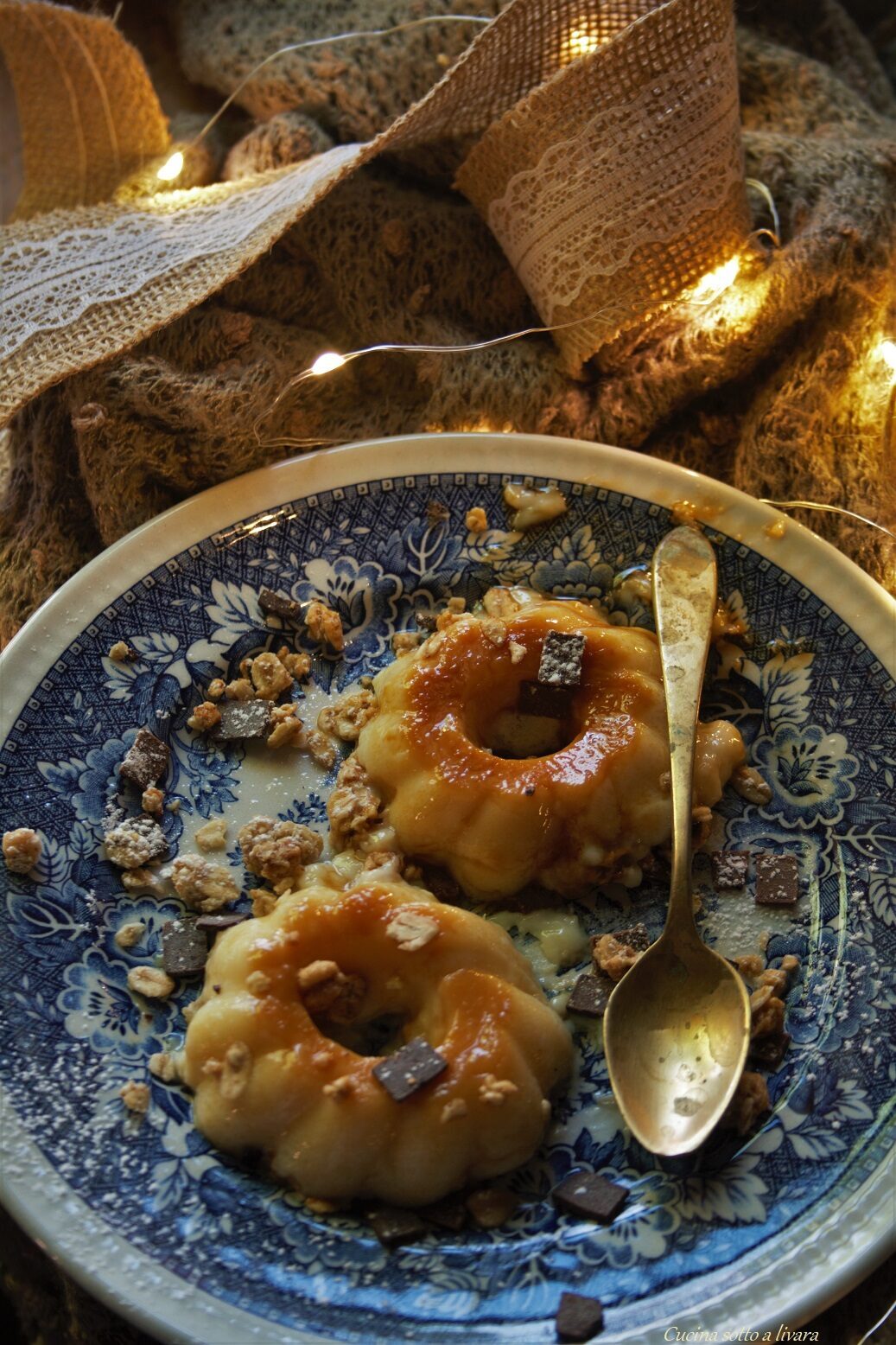 Creme caramel in miniatura