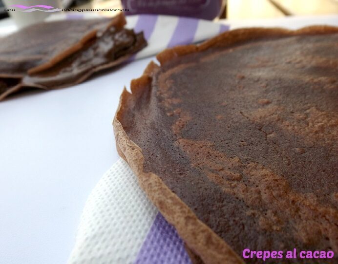 Crepes al cacao