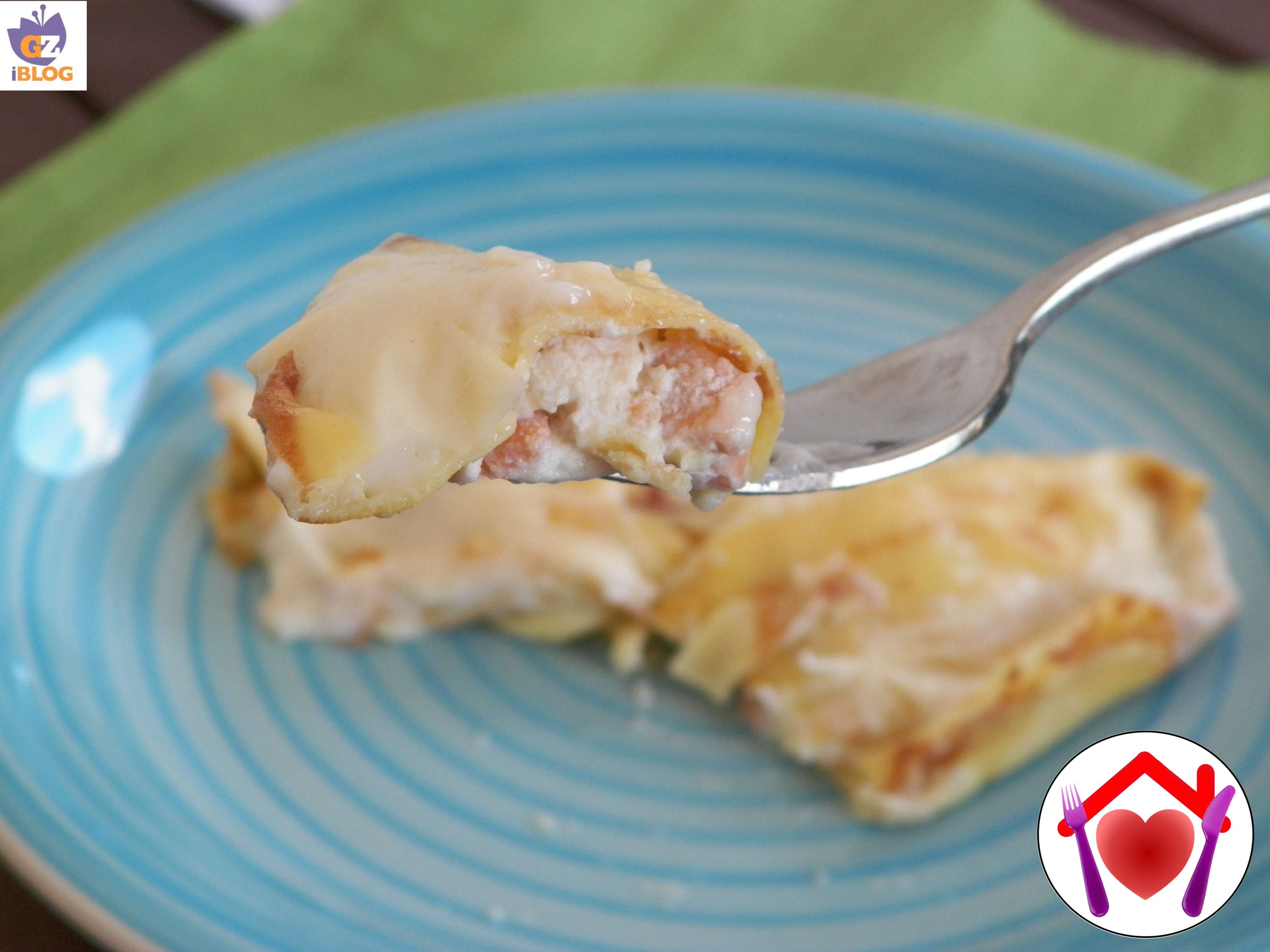 Crèpes al salmone