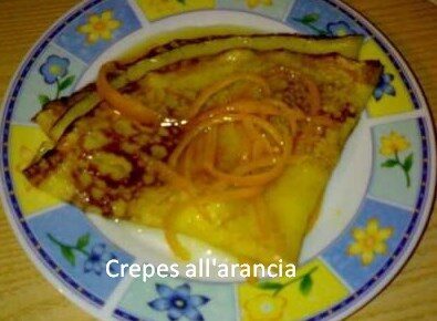 Crepes all’arancia