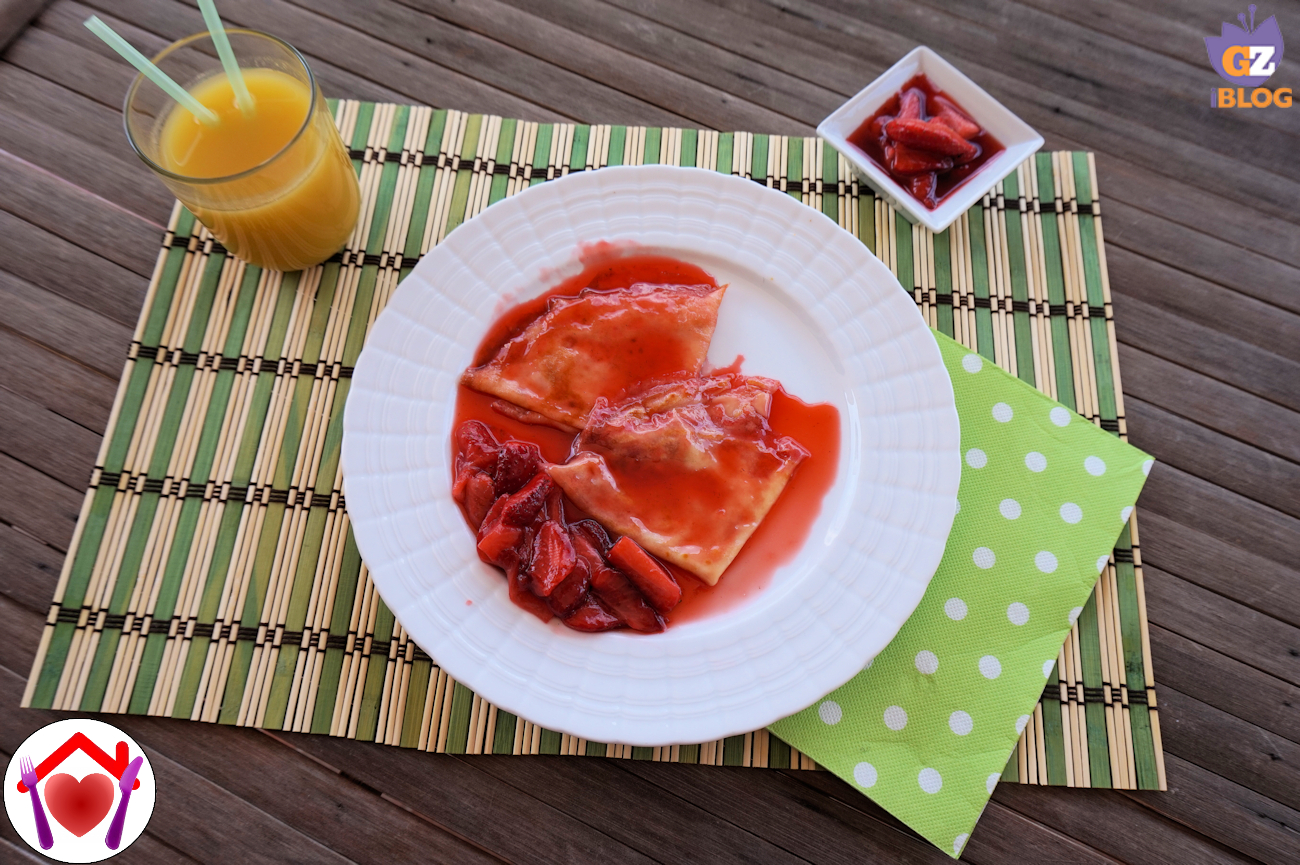 Crèpes alle fragole