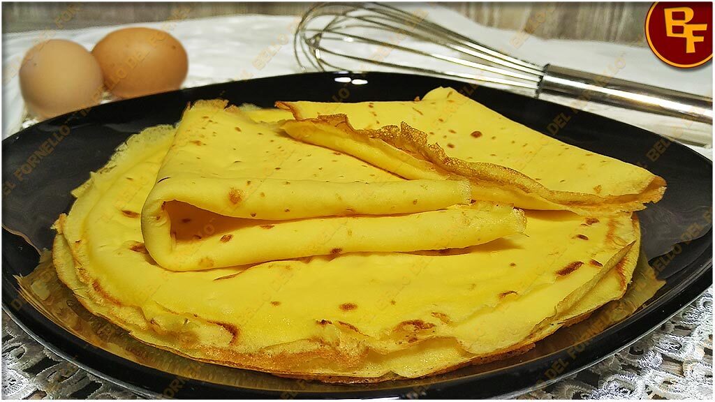 Crepes allo zafferano ricetta per dolci e salati