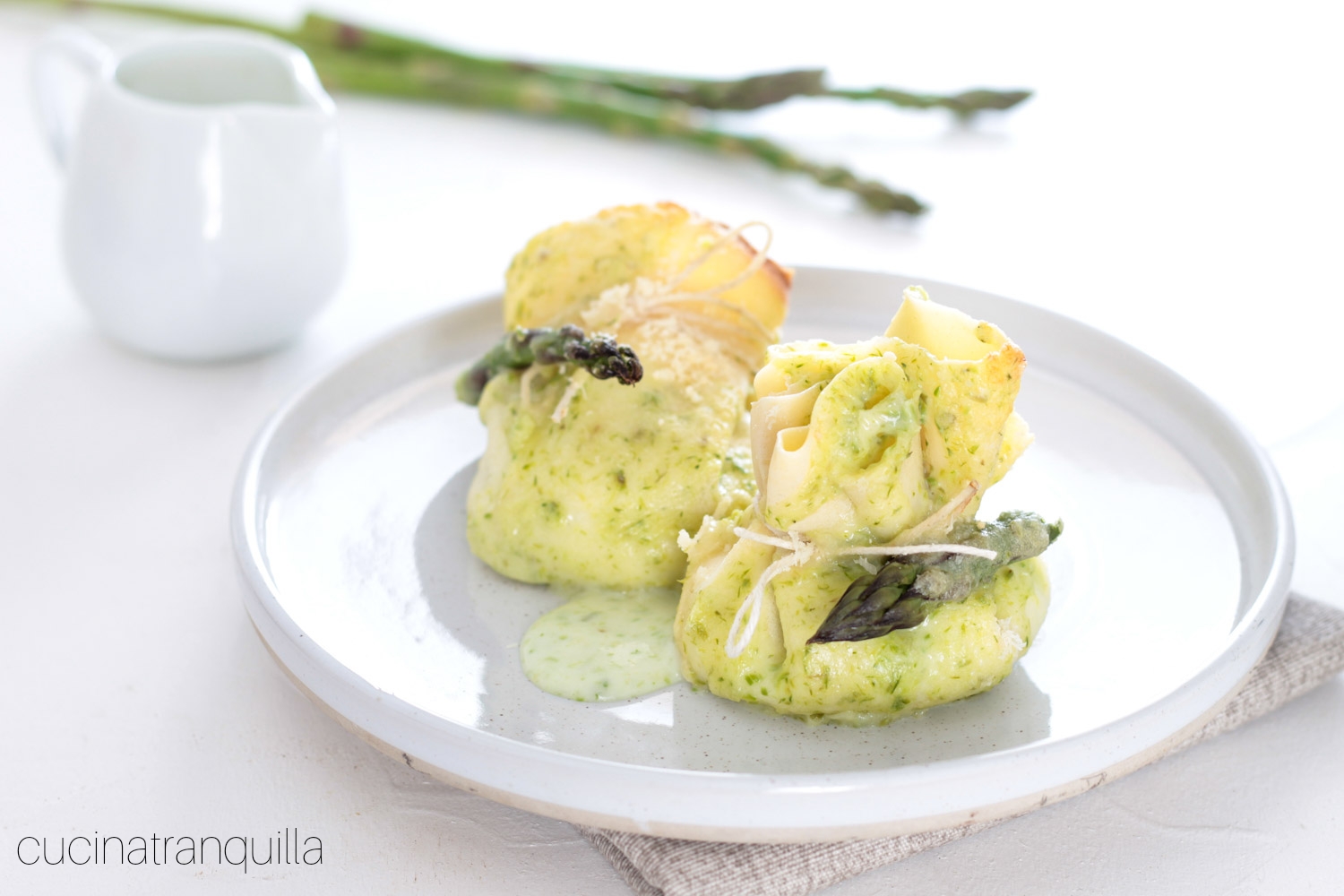 Crepes asparagi e ricotta