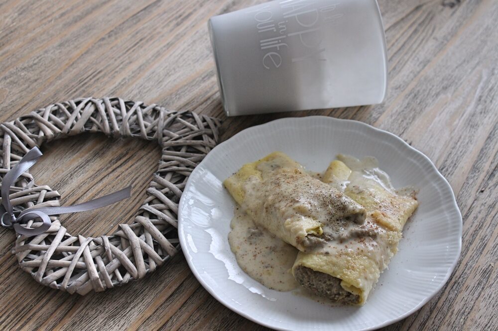 Crepes carciofi, cotto e besciamella