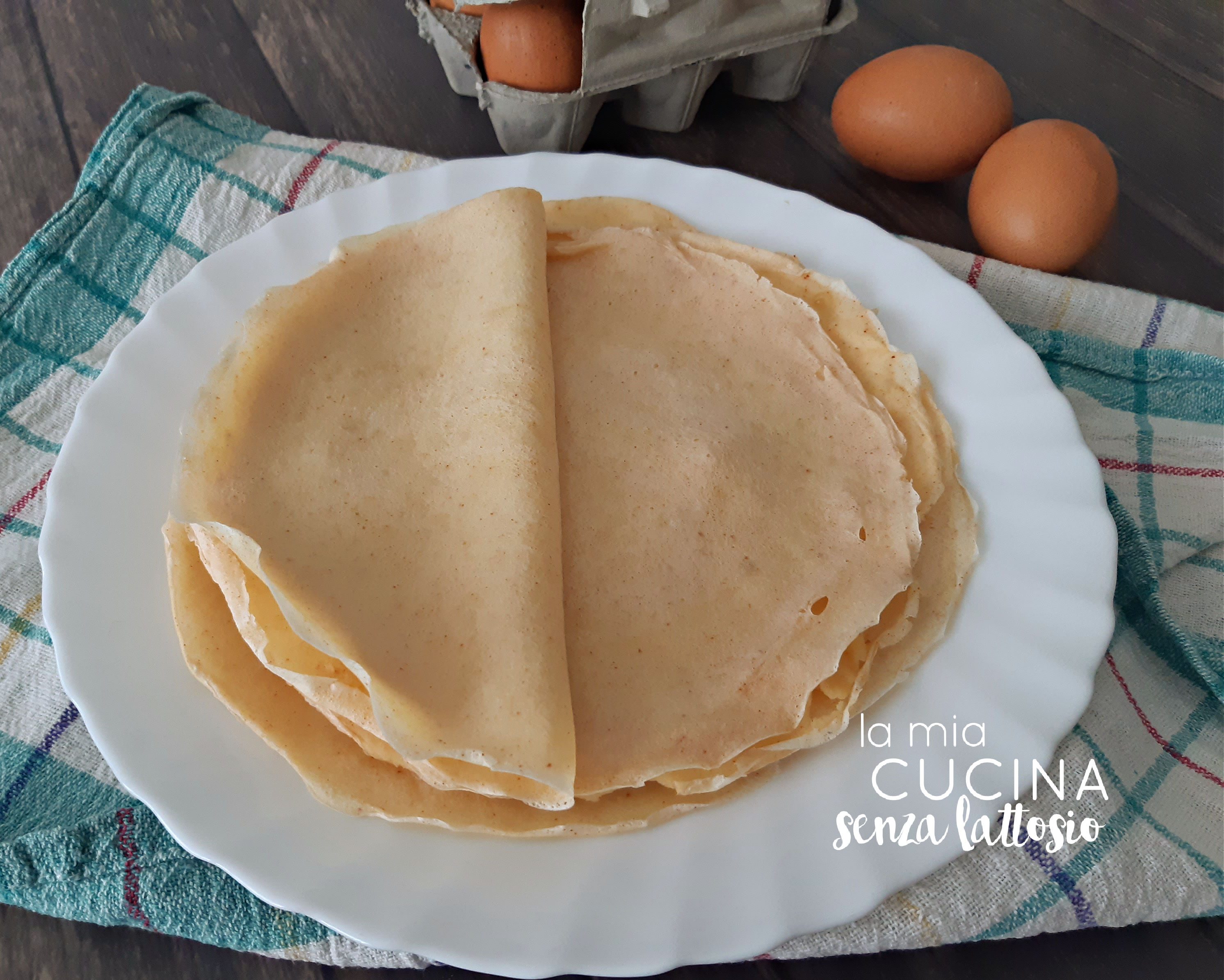 Crepes di albumi – senza lattosio