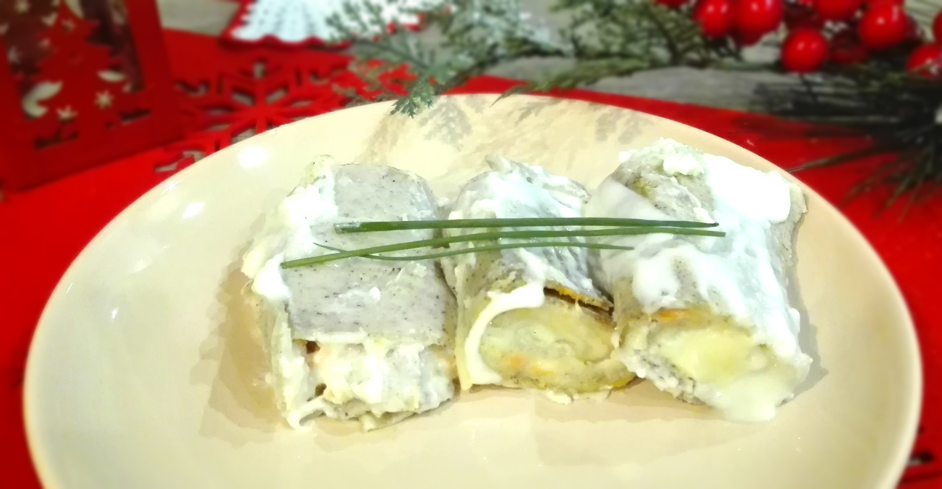 Crêpes di grano saraceno al salmone