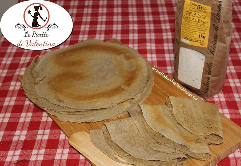 Crepes di grano saraceno, ricetta base