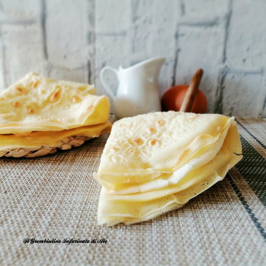 Crepes dolci o salate senza latte