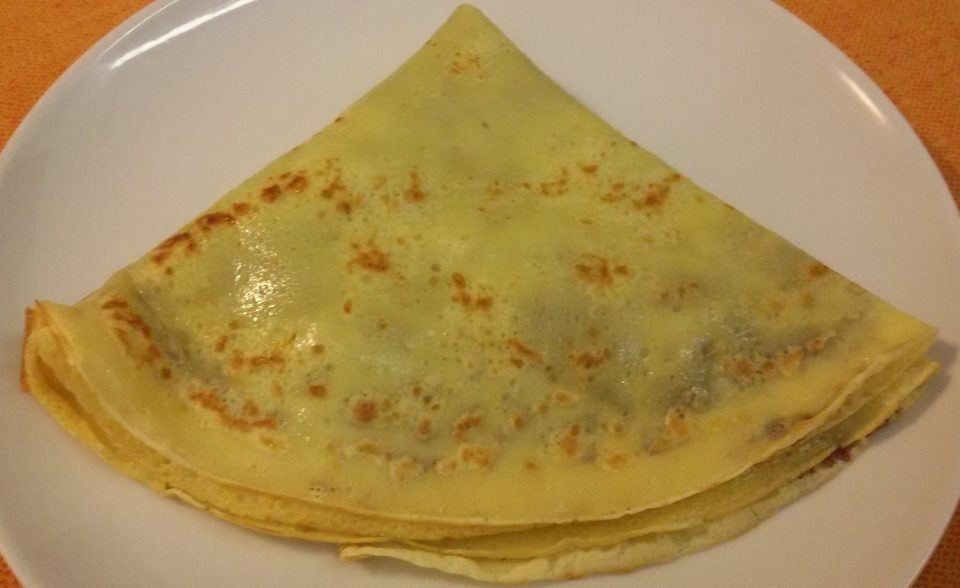 Crepes nutella e rice krispies