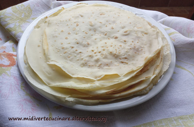 Crepes – ricetta base