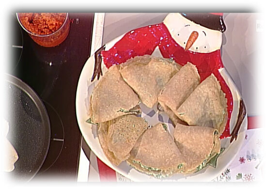 Crepes ricotta e spinaci di marco bianchi