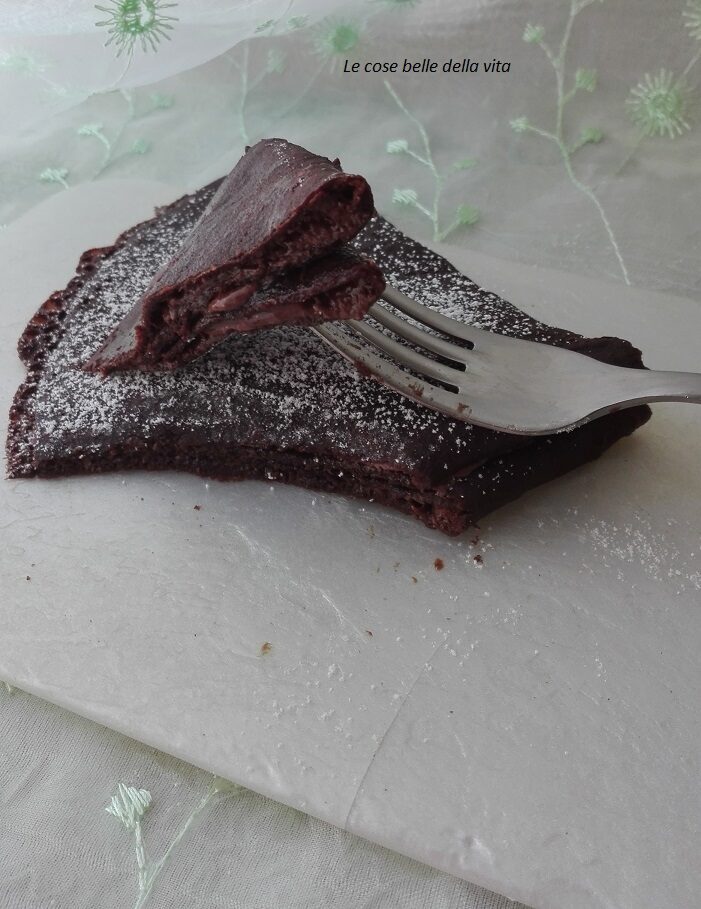 Crepes senza glutine con farina di riso e cacao