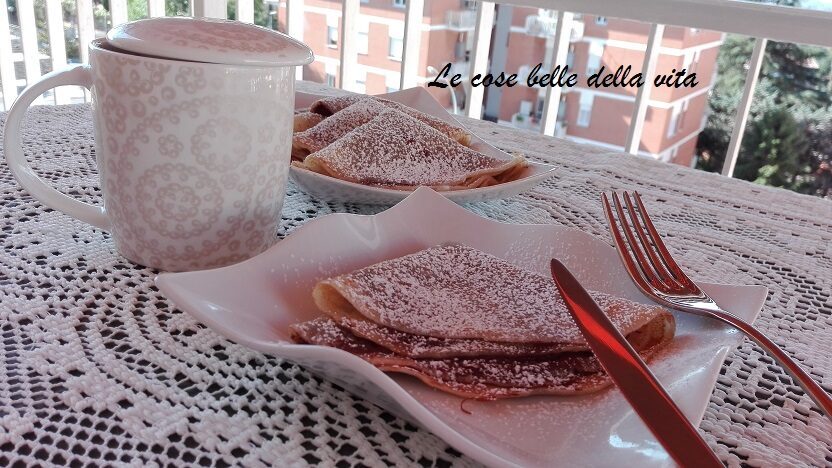 Crepes senza uova