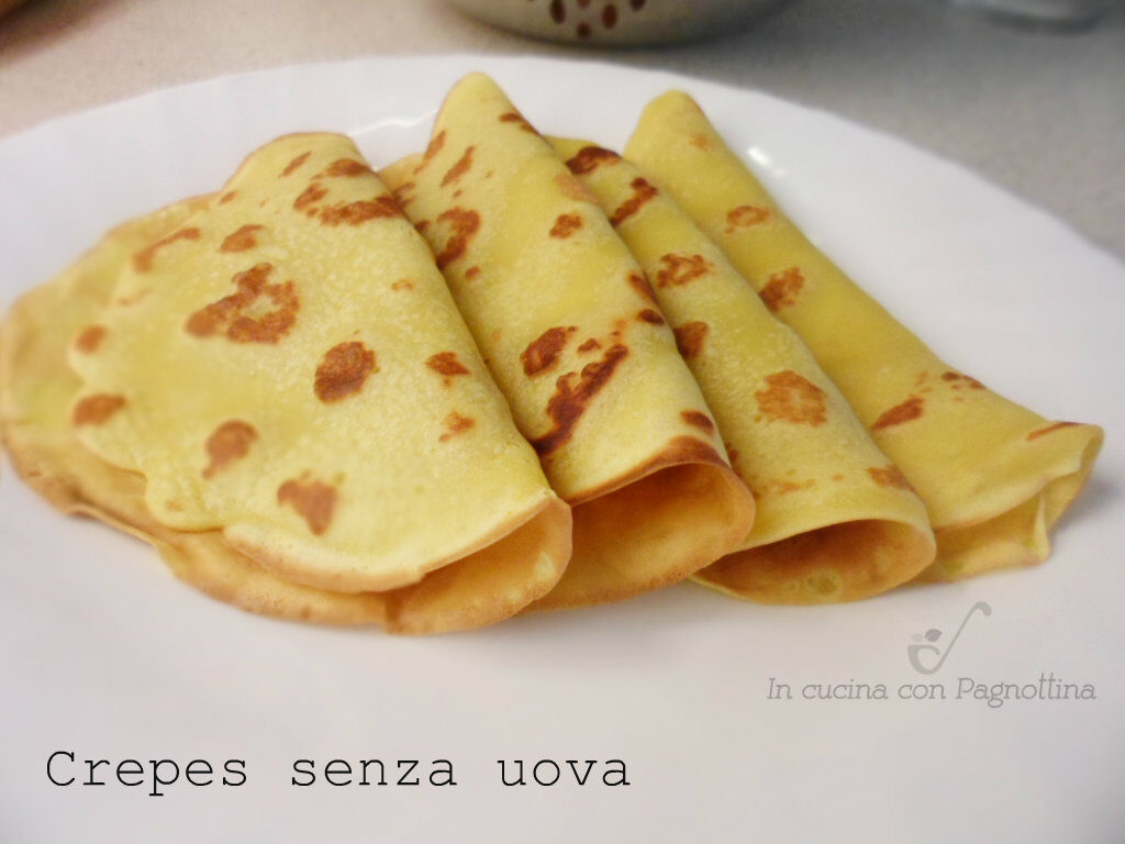 Crepes senza uova