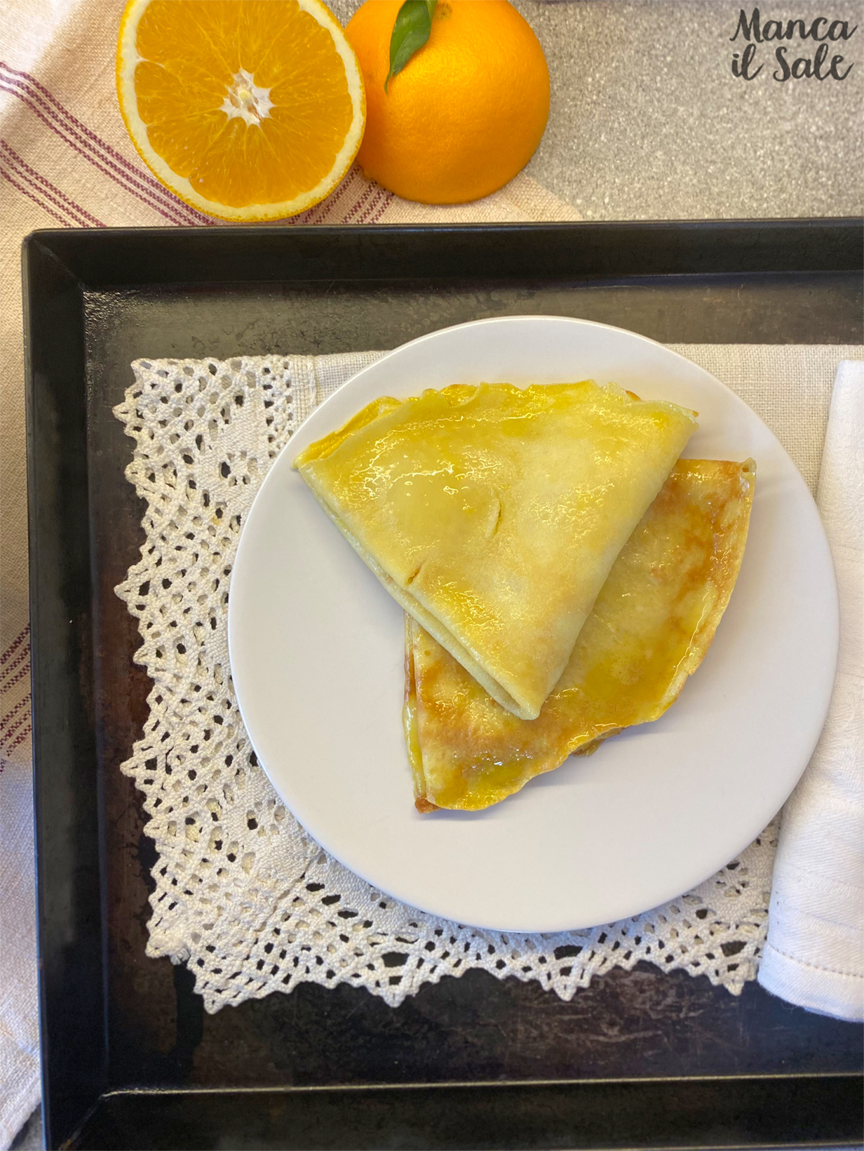 Crêpes suzette