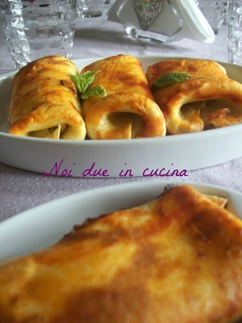 Crepes zucchine e philadelphia