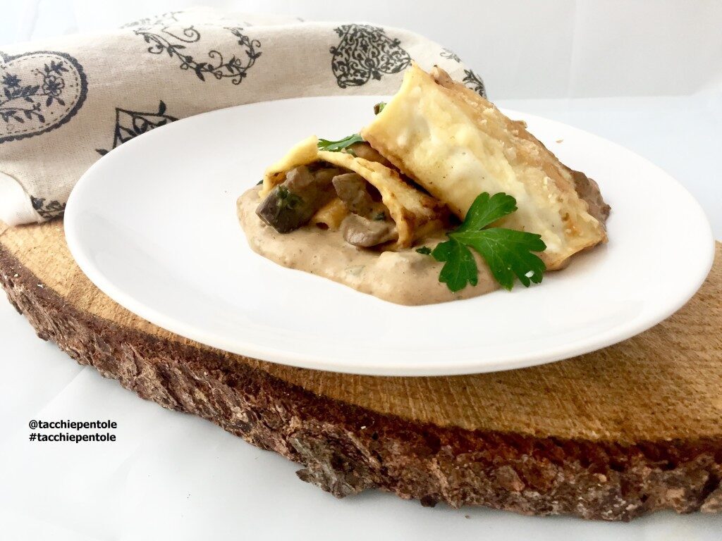 Crespelle ai funghi porcini