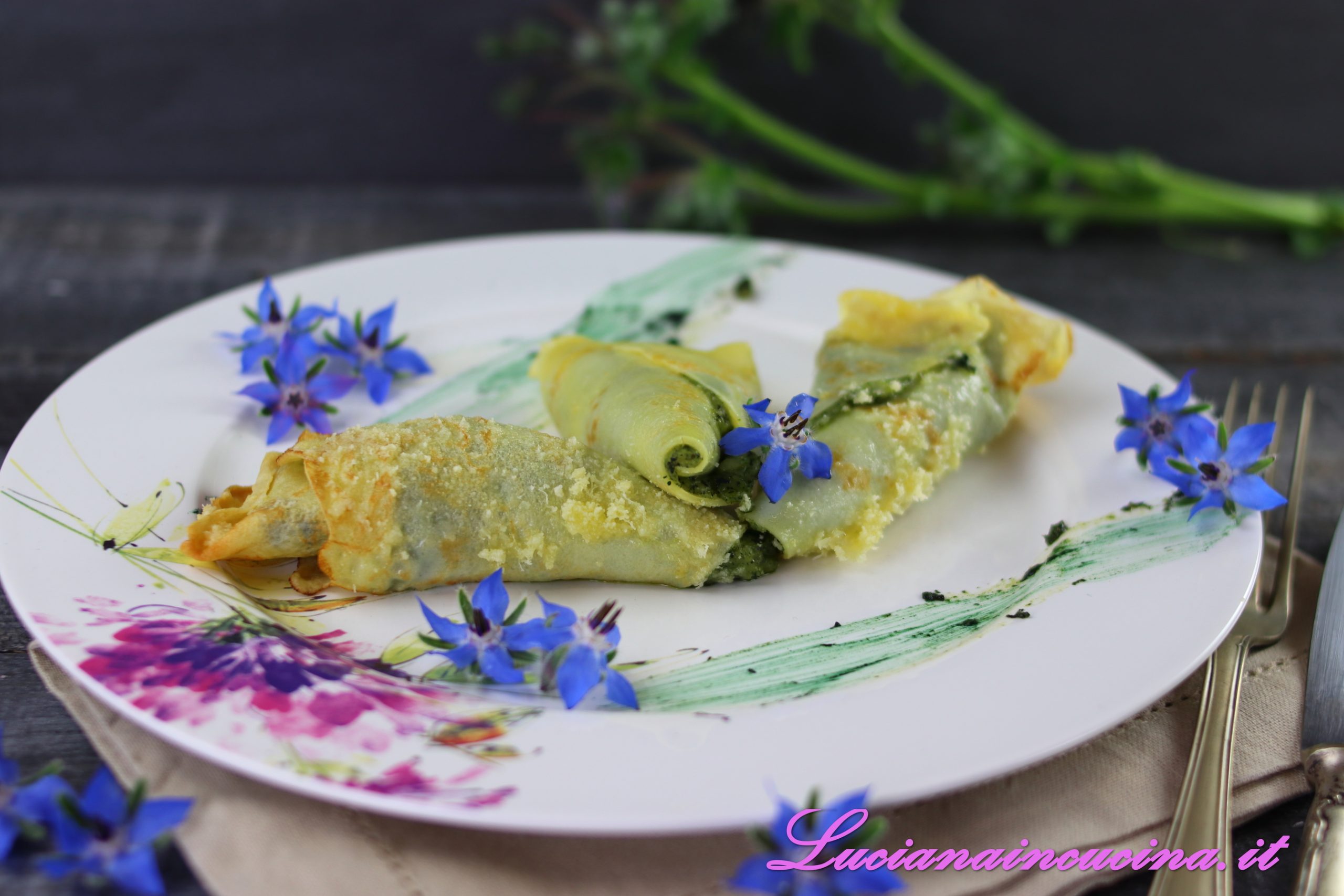 Crespelle alla borragine