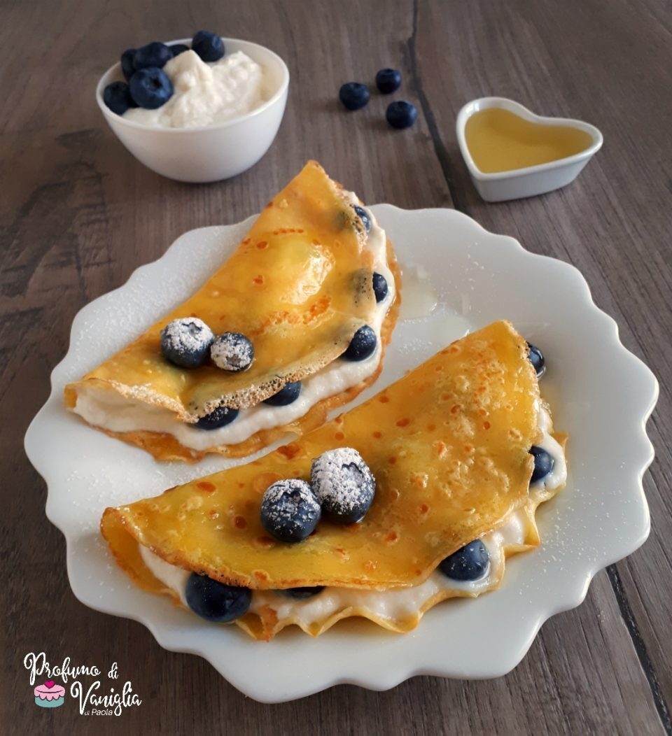 Crespelle dolci alla ricotta