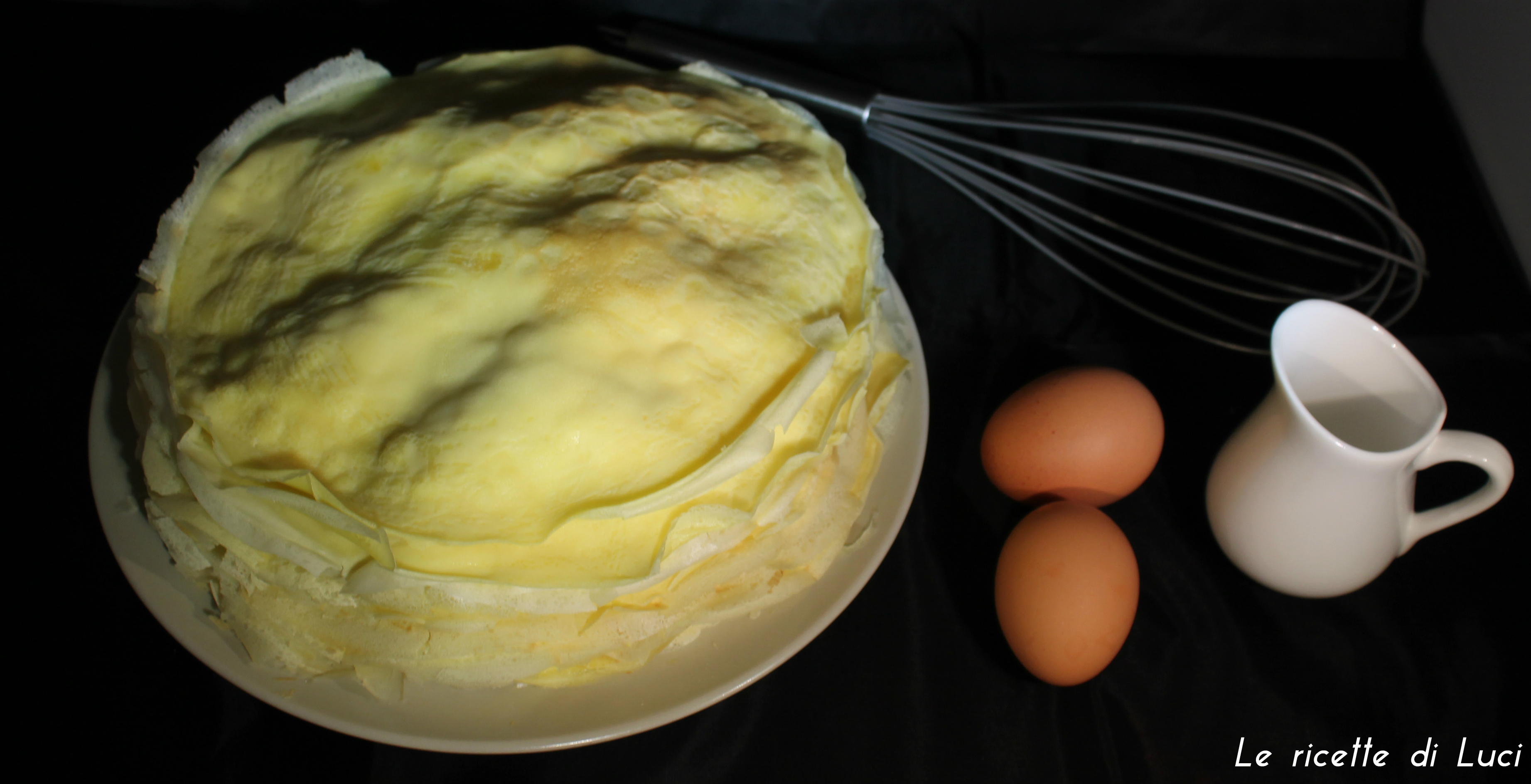 Crespelle infornate