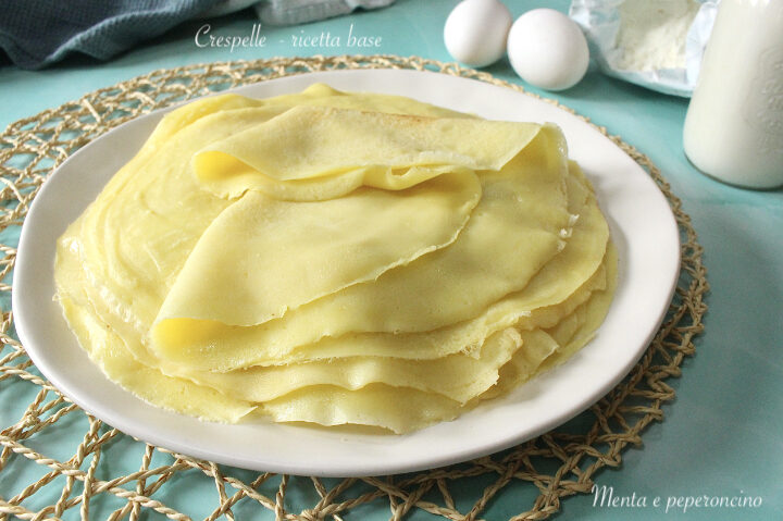 Crespelle – ricetta base