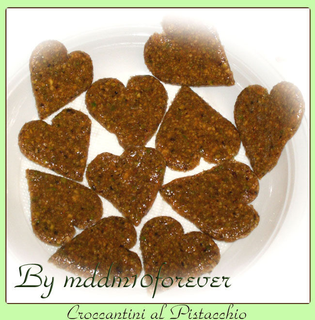 Croccantini al pistacchio